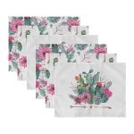 6'lı Kaktüs Tasarımlı Amerikan Servis Seti Realhomes