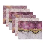 - Servis6li-Set124-Gorsel3 - Realhomes 6'lı Mor Konseptli Mermer Tassarımlı Amerikan Servis Seti Realhomes