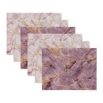 - Servis6li-Set125-Gorsel3 - Realhomes 6'lı Mor Temalı Mermer Tasarımlı Amerikan Servis Seti Realhomes