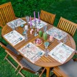 - Servis6li-Set13-Gorsel1 - Realhomes 6'lı Pembe Gül Temalı Amerikan Servis Seti Realhomes