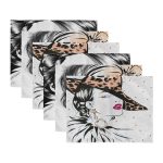 - Servis6li-Set131-Gorsel3 - Realhomes 6'lı Karakalem Rujlu Kadın Tasarımlı Amerikan Servis Seti Realhomes