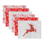 - Servis6li-Set135-Gorsel3 - Realhomes  6'lı Kar Taneleri & Geyik Özel Tasarım Amerikan Servis Seti Realhomes