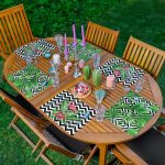 - Servis6li-Set139-Gorsel1 - Realhomes 6'lı Geometrik Çizgiler Üzerinde 3D Yaprak Tasarımlı Amerikan Servis Seti Realhomes