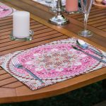 - Servis6li-Set140-Gorsel2 - Realhomes 6'lı Krem & Pembe Mandala Özel Tasarımlı Amerikan Servis Seti Realhomes