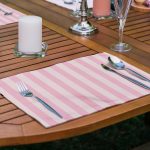 6'lı Pembe & Mint Yeşili Home Sweet Home Temalı Amerikan Servis Seti Realhomes