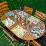 - Servis6li-Set153-Gorsel1 - Realhomes 6'lı Altın Varaklı Geometrik Şekiller Özel Tasarım Amerikan Servis Seti Realhomes