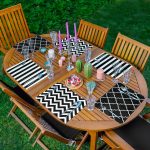 - Servis6li-Set155-Gorsel1 - Realhomes 6'lı Siyah Beyaz Geometrik Çizim Temalı Amerikan Servis Seti Realhomes