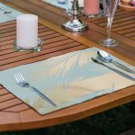 - Servis6li-Set166-Gorsel2 - Realhomes  6'lı Egzotik Yaprak Tasarımlı Amerikan Servis Seti Realhomes