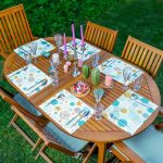 - Servis6li-Set173-Gorsel1 - Realhomes  6'lı Mavi Puantiye & Yıldız Gold Detaylı Amerikan Servis Seti Realhomes