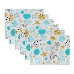 - Servis6li-Set173-Gorsel3 - Realhomes  6'lı Mavi Puantiye & Yıldız Gold Detaylı Amerikan Servis Seti Realhomes