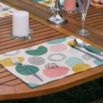 - Servis6li-Set176-Gorsel2 - Realhomes 6'lı Tropik Yaprak Pastel Çizimler Amerikan Servis Seti Realhomes