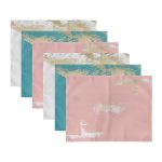 - Servis6li-Set183-Gorsel3 - Realhomes 6'lı Renkli Zemin Gold Detaylı Amerikan Servis Seti Realhomes