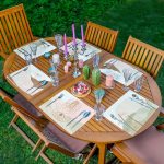 6'lı Etnik Tasarımlı Fatıma'nın Eli Motifli Amerikan Servis Seti Realhomes