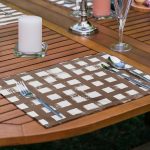 - Servis6li-Set185-Gorsel2 - Realhomes  6'lı Kahve Geometrik Çizimli Özel Tasarım Amerikan Servis Seti Realhomes