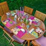 6'lı Pop-Art Women Girl Özel Tasarımlı Amerikan Servis Seti Realhomes