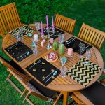 - Servis6li-Set202-Gorsel1 - Realhomes  6'lı Siyah Zeminli Altın Varaklı Amerikan Servis Seti Realhomes