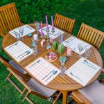 - Servis6li-Set203-Gorsel1 - Realhomes 6'lı Pembe Geometrik Çizimli Özel Tasarım Amerikan Servis Seti Realhomes