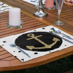 - Servis6li-Set207-Gorsel2 - Realhomes 6'lı Siyah Beyaz Denizci Temalı Gold Detaylı Amerikan Servis Seti Realhomes