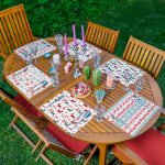 - Servis6li-Set21-Gorsel1 - Realhomes  6'lı Geyik & Kar Tanesi Özel Tasarım Temalı Amerikan Servis Seti Realhomes