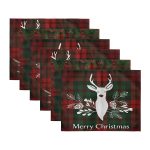 - Servis6li-Set22-Gorsel3 - Realhomes 6'lı Mery Christmas Ekose Özel Tasarım Amerikan Servis Seti Realhomes