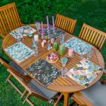 - Servis6li-Set227-Gorsel1 - Realhomes 6'lı Rengarenk Çiçekler Özel Tasarımlı Amerikan Servis Seti Realhomes