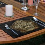 6'lı Gold Detaylı Özel Tasarım Amerikan Servis Seti Realhomes