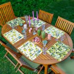 6'lı Limon Temalı Özel Tasarım Amerikan Servis Seti Realhomes