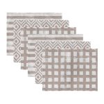 - Servis6li-Set240-Gorsel3 - Realhomes 6'lı Vizon Özel Tasarım Geometril Çizimli Amerikan Servis Seti Realhomes