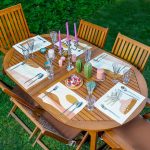 6'lı Renkli Özel Tasarım Amerikan Servis Seti Realhomes