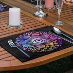 - Servis6li-Set258-Gorsel2 - Realhomes  6'lı Renkli Uzakdoğu Etnik Figürlü Amerikan Servis Seti Realhomes