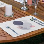 6'lı Onedraw Çizimli Özel Tasarımlı Amerikan Servis Seti Realhomes