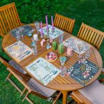 - Servis6li-Set265-Gorsel1 - Realhomes  6'lı Rengarenk Çiçekler Özel Tasarımlı Amerikan Servis Seti Realhomes