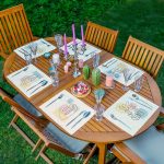 - Servis6li-Set267-Gorsel1 - Realhomes  6'lı Soyut Renkli Yosun Çizimli Amerikan Servis Seti Realhomes