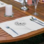 - Servis6li-Set272-Gorsel2 - Realhomes  6'lı Siyah Beyaz Karahindiba Özel Tasarımlı Amerikan Servis Seti Realhomes