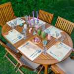 - Servis6li-Set273-Gorsel1 - Realhomes  6'lı Renkli Szemin Kadın Silüeti Özel Tasarım Amerikan Servis Seti Realhomes