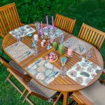 - Servis6li-Set274-Gorsel1 - Realhomes 6'lı Renkli Zemin Yaprak Çizimli Özel Tasarım Amerikan Servis Seti Realhomes