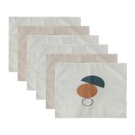 - Servis6li-Set276-Gorsel3 - Realhomes  6'lı Onedraw Soyut Çizimli Amerikan Servis Seti Realhomes