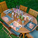 6'lı Ay & Dağ Tasarımlı Gece Tasarımlı Amerikan Servis Seti Realhomes