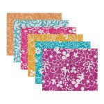 - Servis6li-Set289-Gorsel3 - Realhomes 6'lı Rengarenk Çiçekler Özel Tasarımlı Amerikan Servis Seti Realhomes