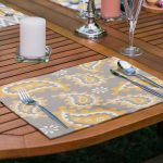 - Servis6li-Set290-Gorsel2 - Realhomes  6'lı Sarı & Gri Geometrik Özel Tasarımlı Amerikan Servis Seti Realhomes