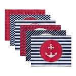 - Servis6li-Set297-Gorsel3 - Realhomes  6'lı Çapa Özel Tasarımlı Denizci Temalı Amerikan Servis Seti Realhomes