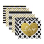 - Servis6li-Set298-Gorsel3 - Realhomes  6'lı Gold Detaylı Mery Christmas Temalı Amerikan Servis Seti Realhomes