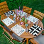 - Servis6li-Set30-Gorsel1 - Realhomes  6'lı Mermer Zeminli Geometrik Şekiller Amerikan Servis Seti Realhomes