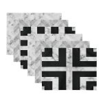 - Servis6li-Set30-Gorsel3 - Realhomes  6'lı Mermer Zeminli Geometrik Şekiller Amerikan Servis Seti Realhomes