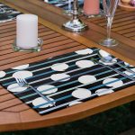 6'lı Mavi Puantiyeli Özel Tasarım Amerikan Servis Seti Realhomes