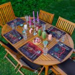 6'lı Özel Tasarım Dini Motifli Amerikan Servis Seti Realhomes