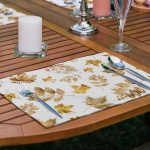 6'lı Altın Varaklı Yaprak Özel Tasarım Amerikan Servis Seti Realhomes