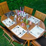 6'lı Soft Renkli Özel Tasarım Amerikan Servis Seti Realhomes