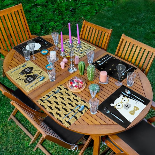 - Servis6li-Set317-Gorsel1 - Realhomes  6'lı Lacivert Denizci Tasarımlı Amerikan Servis Seti Realhomes