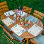 6'lı Soft Renkli Deniz Canlıları Özel Tasarım Amerikan Servis Seti Realhomes